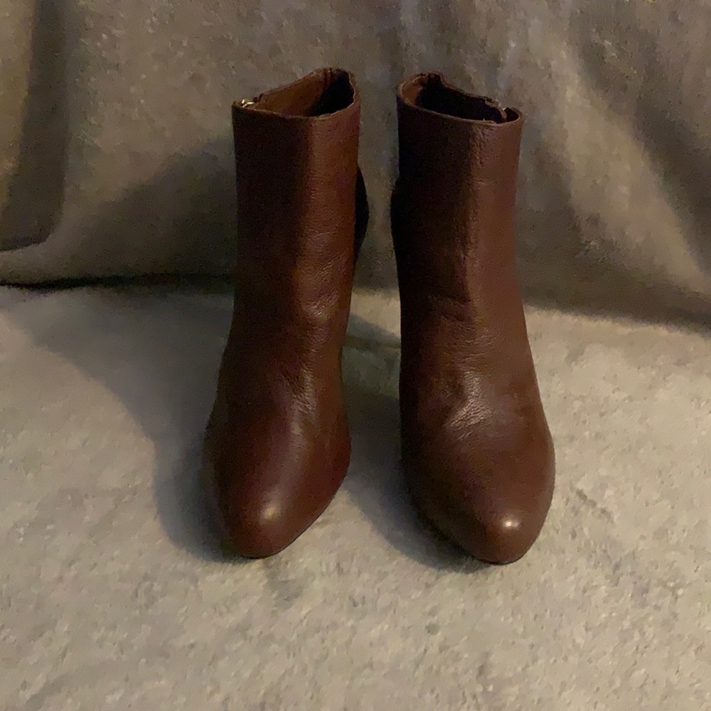 Banana Republic Brown Leather Ankle Boots